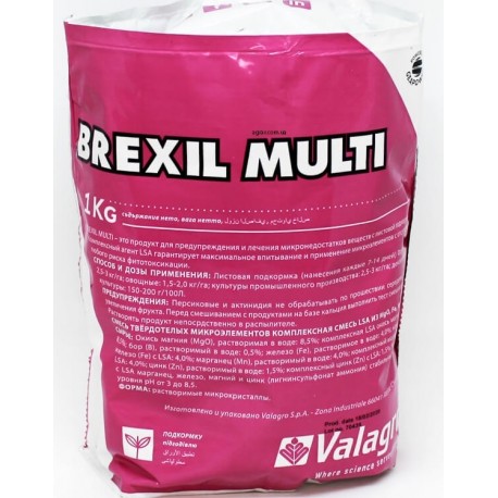 Добриво Брексіл Мульті 1кг (Brexil Multi) Valagro Італія